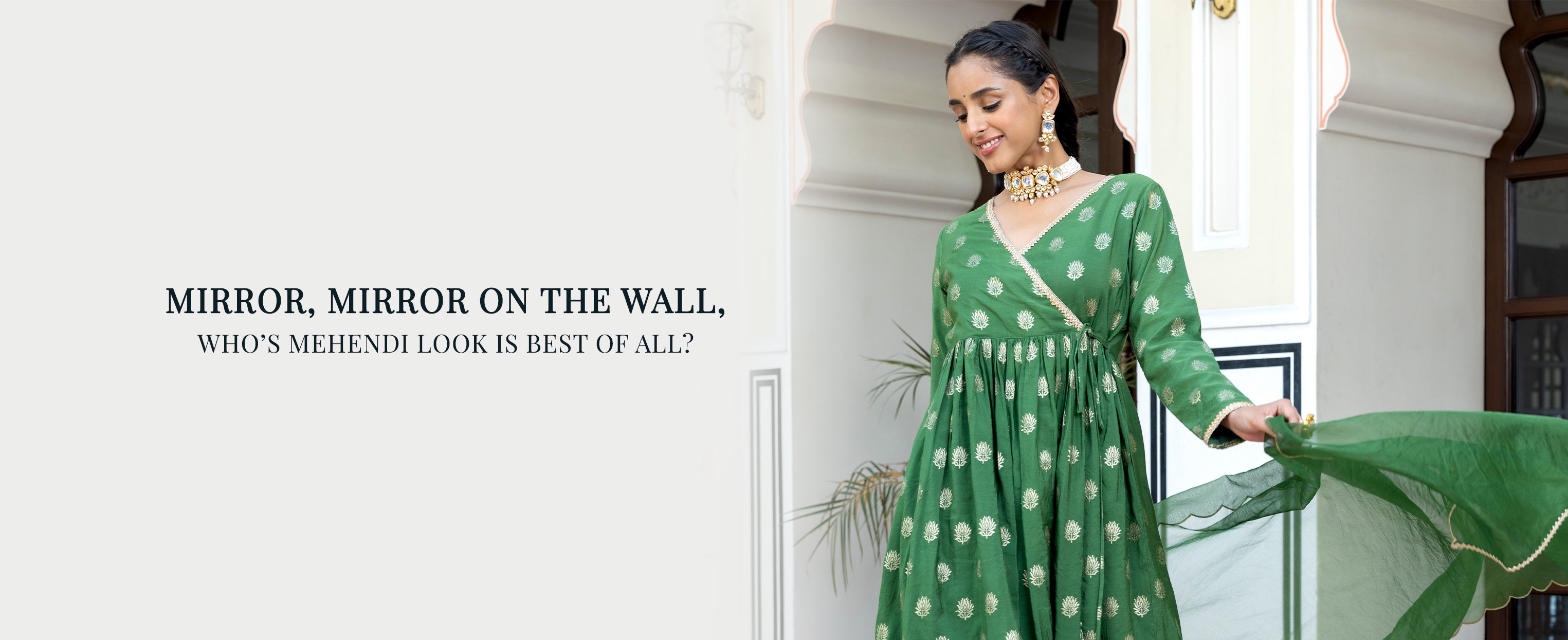 Mirror, Mirror on the wall, Who’s Mehendi Look is Best of All ?