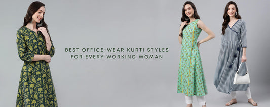 Best Office Wear Kurti Styles for Every Working Woman