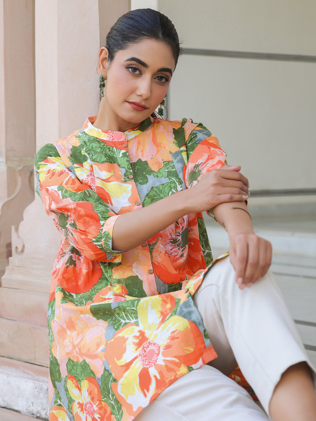 Multicolour Printed Tunic main image 0