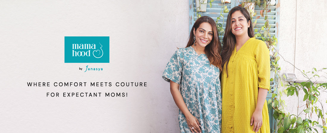 Janasya's Mamahood Collection: Where Comfort Meets Couture for Expectant Moms!