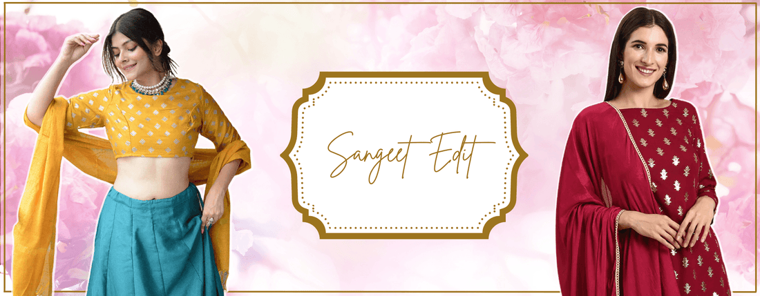Light Up Your Sangeet Night: Outfits to Sizzle in Any Fashion - Janasya