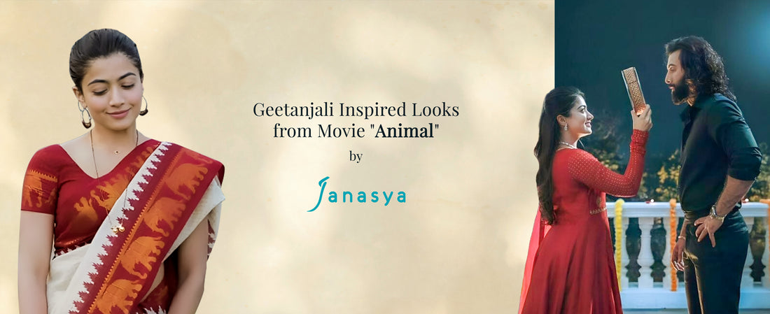 Rashmika's Geetanjali Inspired Looks from Movie "Animal"