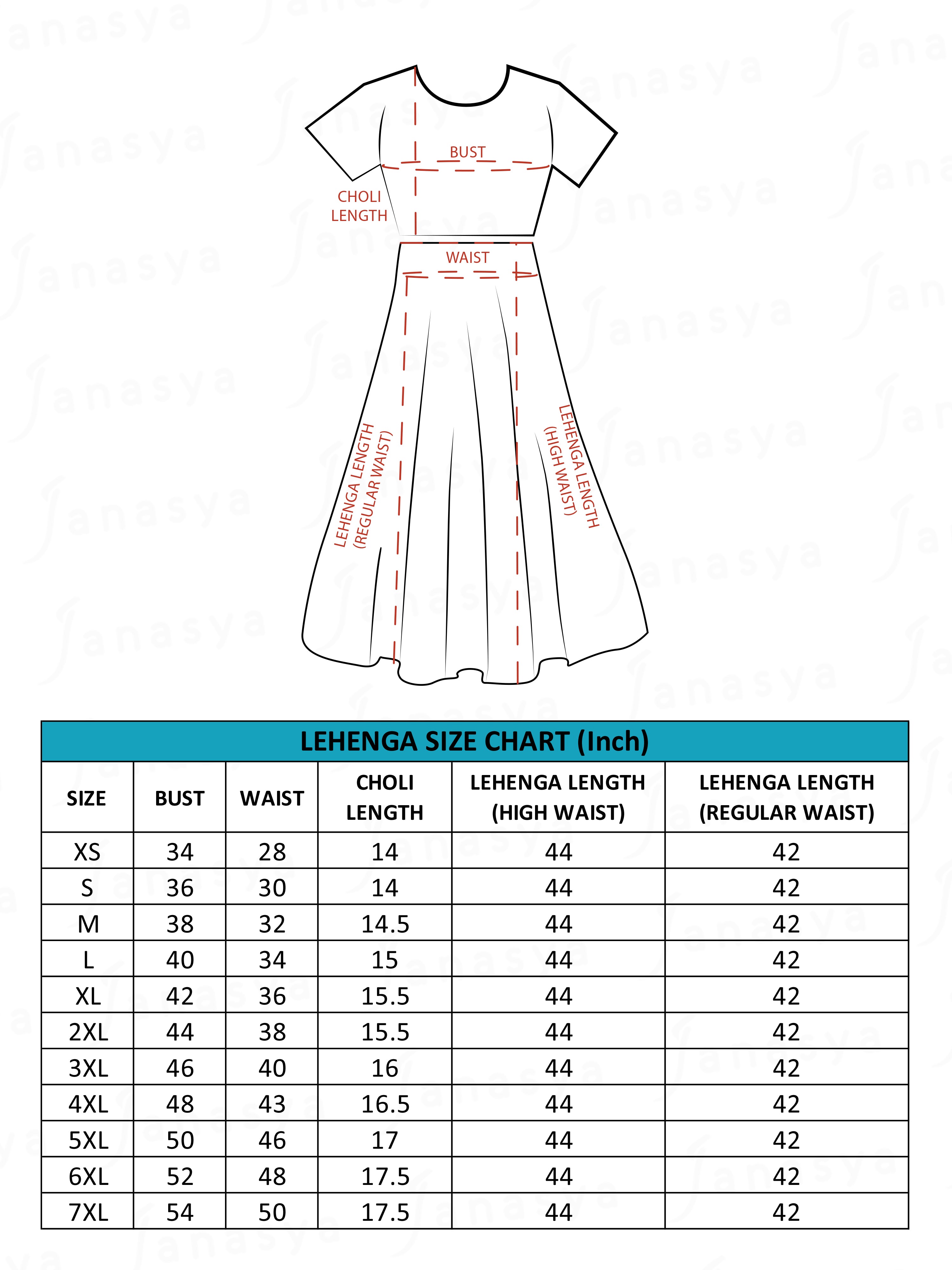 South Indian Style Half Saree JEQUARD LEHENGA CHOLI Un Stitched (Lehenga  Waist Size: 46 in, Lehenga Length Size: 44 in, Duppatta Length Size: 2.5 in)